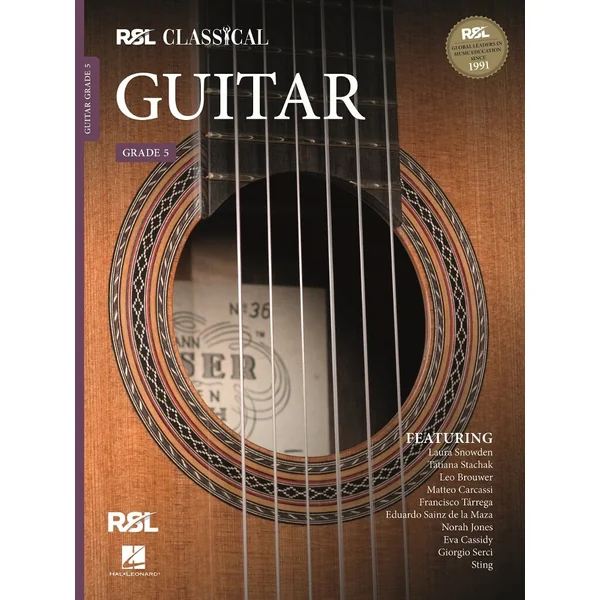 Rsl Classical Guitar Grade 5 (2022)