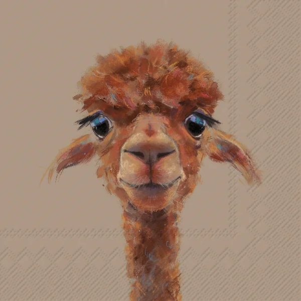 Serviette « Alpaca Fernando »