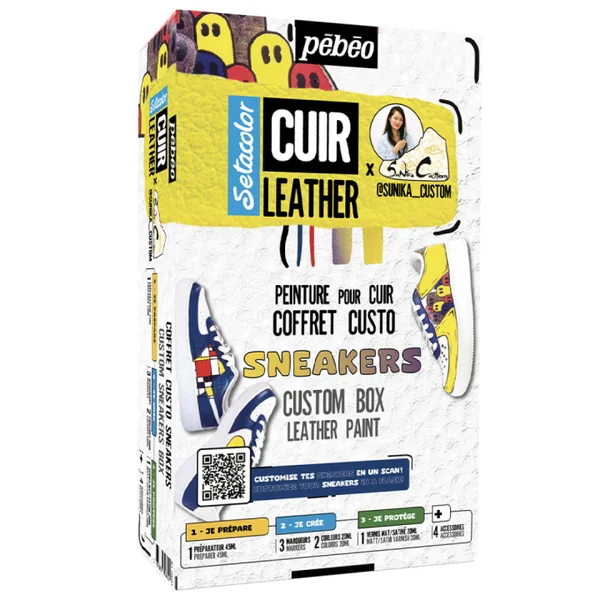 Setacolor Leather Sneaker Custom Kit