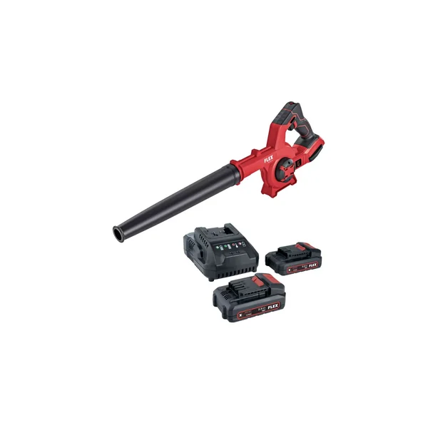 Souffleur sans fil BW 18V 18.0-EC + Power set : chargeur & 2 batteries 2,5 Ah - FLEX