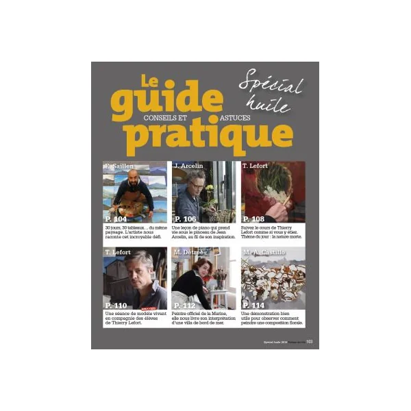 Spécial Peinture à l'HUILE Hors-série 46 Pratique des Arts