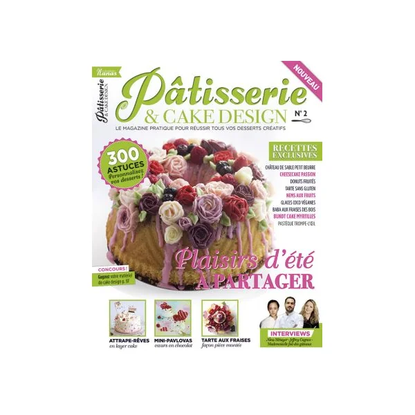Spécial PTISSERIES CRÉATIVES - Collection de 4 magazines