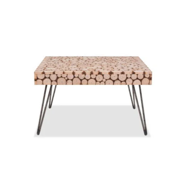 Table basse en bois véritable