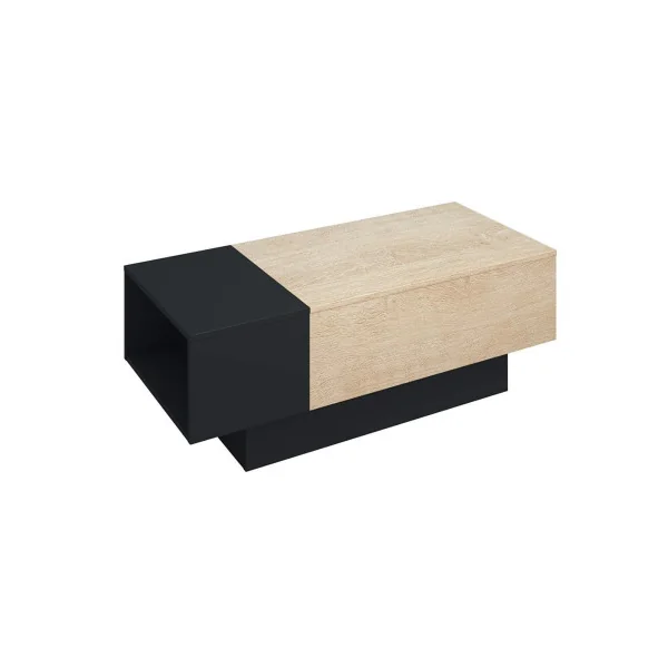 Table basse moderne avec rangements cachés table basse rectangulaire table salon
