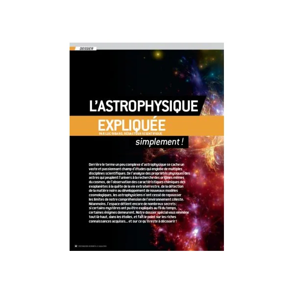 Tout savoir sur l'Astrophysique - Destination Science le Mag 10