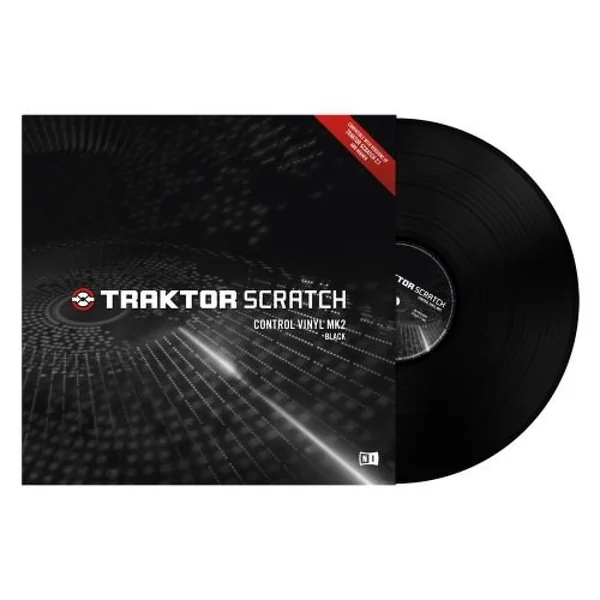 Traktor Scratch Vinyl Noir MK2