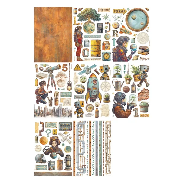 Washi Pad « A New Beginning »