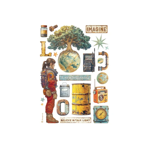 Washi Pad « A New Beginning »