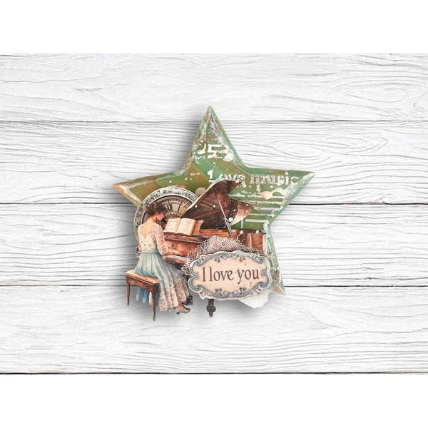 Washi Pad Stamperia « Symphony »