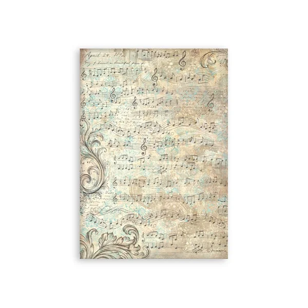 Washi Pad Stamperia « Symphony »